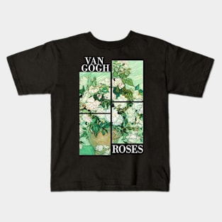 Van Gogh - Roses Kids T-Shirt